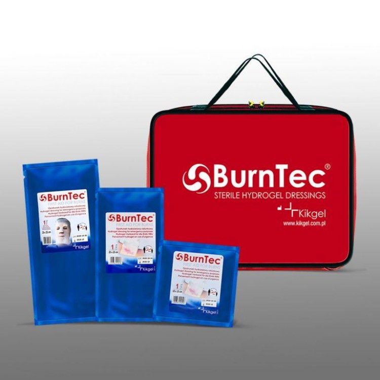 BURNTEC - HYDROŻELOWY OPATRUNEK NA OPARZENIA  40x60 cm