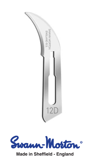 OSTRZA SWANN-MORTON NR 12D   A'100 SZTUK
