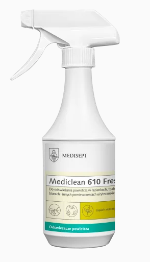 MEDICLEAN MC610 500ml - Zielona herbata Odświeżacz powietrza do łazienek, toalet, biur i innych pomieszczeń użyteczności publicznej