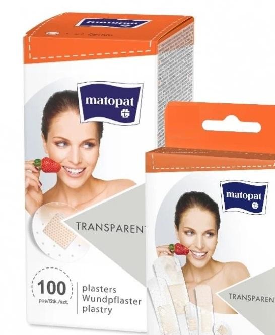 PLASTRY Z OPATRUNKIEM QWIKSTRIP TRANSPARENT TZMO średnica 22mm 100szt