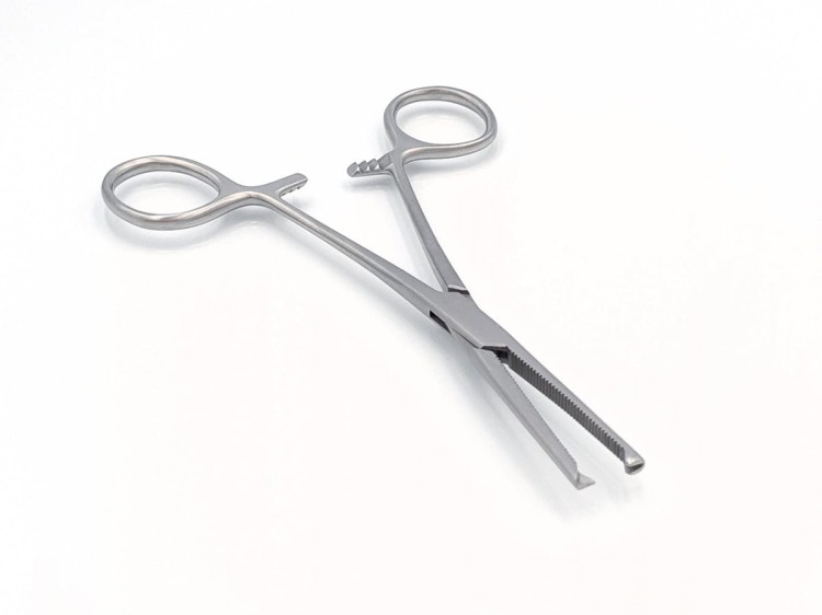 KLESZCZE NACZYNIOWE KOCHER - PROSTE 130mm