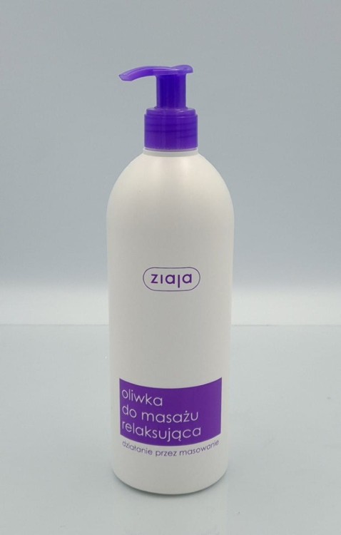 OLIWKA ZIAJA DO MASAŻU RELAKSUJĄCA 500ML