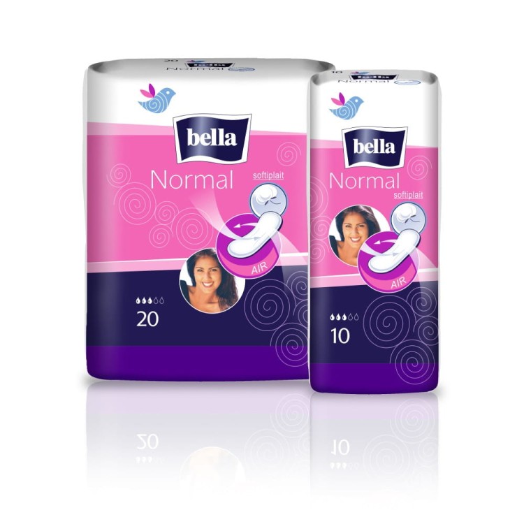 PODPASKI BELLA NORMAL 20 SZTUK